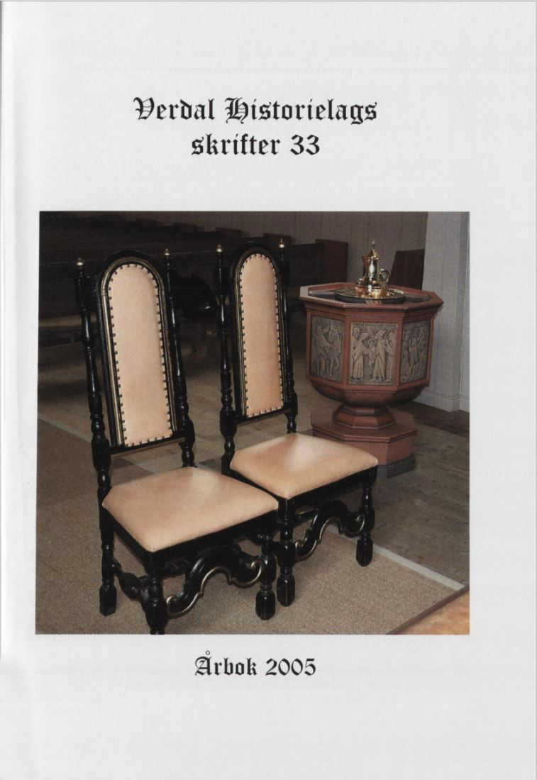 Verdal historielags skrifter 33 - Årbok 2005